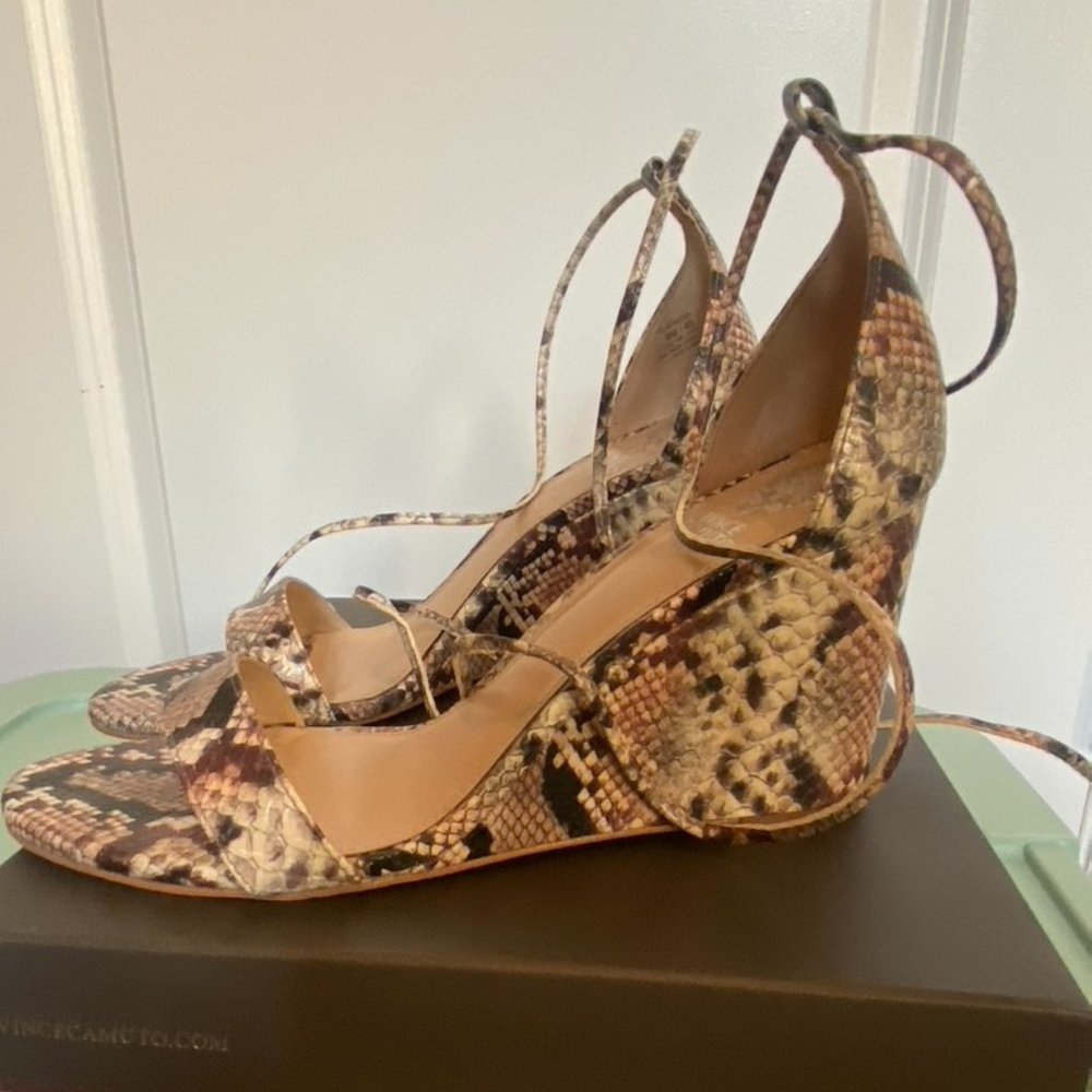 vince camuto wedge sneakers